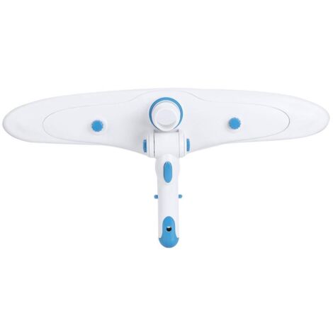 Brosse de Piscine, Brosse d'Aspiration de Nettoyage de Piscine Outil de Nettoyage Accessoires d'équipement de Piscine, pour Nettoyer les Murs, Carrelage Sols, Poils en Nylon de Qualité Supér (1/5)