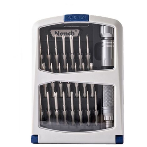 Jeu de Tournevis 23-Pièce Embouts de Tournevis Magnétiques Ensemble D'Outils Pour Téléphone Portable Smartphone Tablet Laptop Watches Verres Précision Outil (1/5)