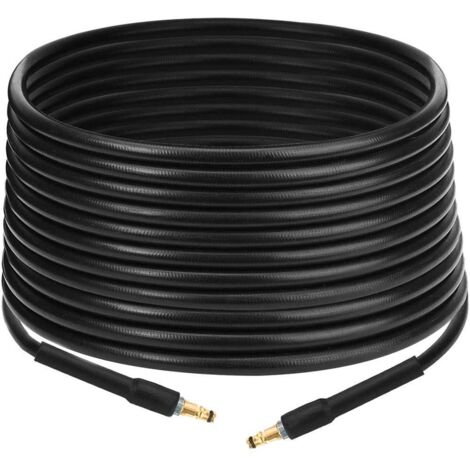 10 m Tuyau pour Kärcher nettoyeur haute pression, flexible pour Kärcher nettoyeur haute pression, Tuyau à haute pression pour Kärcher K2 K3 K4 K5 K6 K7 Connecteur rapide (1/5)