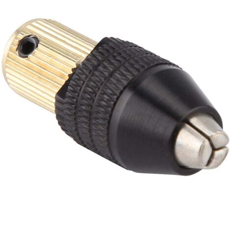 Mini Mandrin Auto-serrant, Mini Mandrin de Perceuse à Perceuse Électrique Capacité de Serrage 0,3 à 3,4 mm (2.35MM Trou), Accessoires de Mini Perceuse Électrique Collet, pour Arbre de Moteur (1/5)