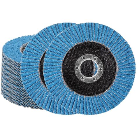 Louver Discs 10 Pack 4.5 Inch 40 Sanding Discs High Density Aluminum Oxide Abrasive Grinding Wheels Grinding Discs For Metal And Wood Grinding (1/5)