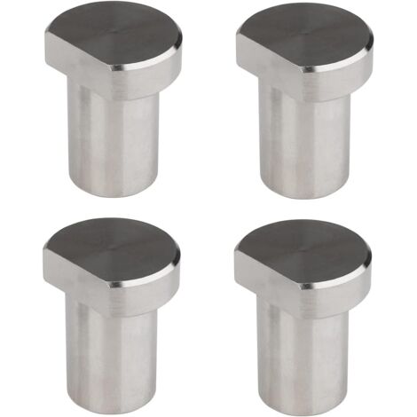 4 pièces Serrage de Table à Bois 20 mm, Arrêt en alliage d'aluminium banc de travail pour chien pince pour chien, T Track travail du bois accessoires de banc de travail pour trou (1/5)