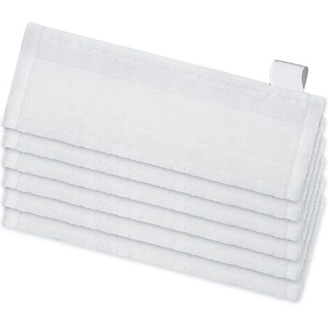 6 Bonnettes pour Nettoyeur Vapeur Karcher Easy Fix SC2 SC3 SC4 SC5 Lingette pour Karcher Vapeur (1/5)