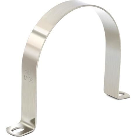4 Pièces Collier De Fixation, Acier Inoxydable 304, Diamètre 100 Mm, Pour Tuyauterie Industrielle Et Domestique (1/5)