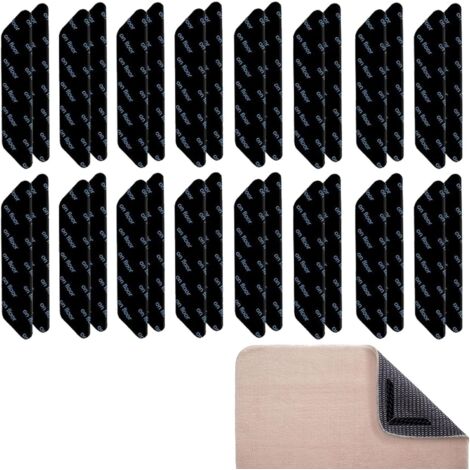 32 Tapis Antidérapant, 130x25mm, Gel PU Réutilisable, Pour Parquet Carrelage Marbre, Maison Bureau (1/5)