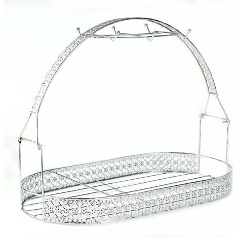 1 Porte-gobelet en Fer, Support à Crochets pour Tasses, Rangement Vertical Cuisine Bar (1/5)