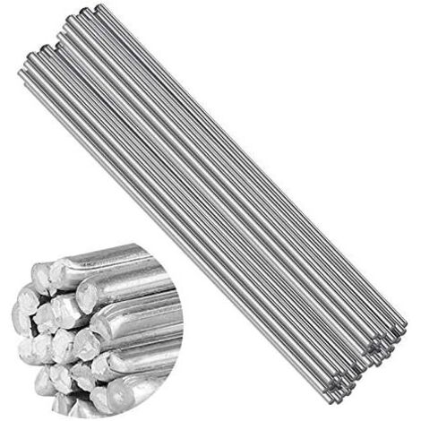 Baguette de Soudure, 50 pièces électrodes de soudage soudure en aluminium à basse température de 2,0 mm - Tiges de soudure faciles à fondre - Résistance à la corrosion (50 cm) (1/5)
