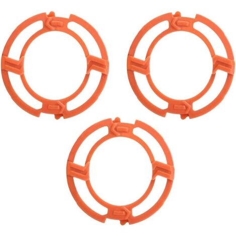 3pcs bagues de retenue de lame orange support de plaque de retenue pour modèles Philips Norelco série 7000 9000 RQ12 (1/5)