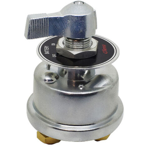 Interrupteur Isolateur de Batterie 12V Commutateur de Déconnexion Courant élevé Battery Switch pour Voiture Bateau Camion (1/5)