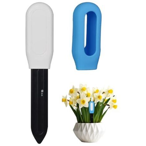 Compteur De Sol - Sans Fil à Batterie avec Unité Sélectionnable, Capteur D'humidité Du Alimenté par  Pour Intérieur Jardin D'appartement Légumes Arrosage (1/5)
