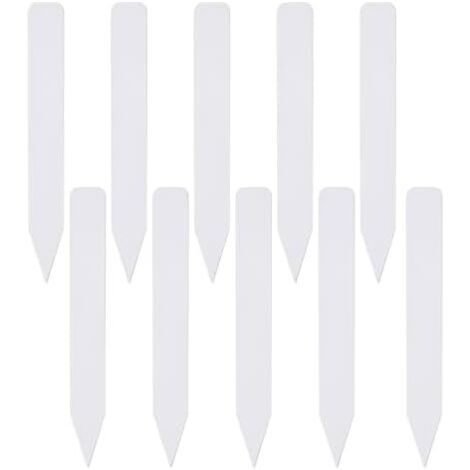 Lot de 10 étiquettes d'identification jardin en papier imperméables pour fleurs et légumes x 1,6 cm - (1/5)
