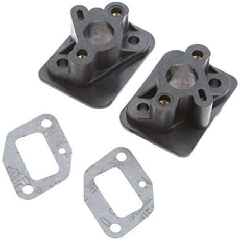 Collecteurs d'admission Pièces de Rechange Kit Réparation pour Carburateur débroussailleuse coupe-bordure avec joint ,2pcs - (1/5)