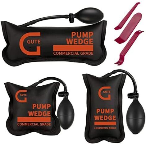 Sac de pompe à air pour voiture, outil d'alignement air, installation réparation automatique, cale gonflable rembourrée, outils main puissants, alignement précis la et - 3 Pack (1/5)
