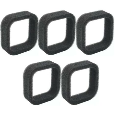 5/20/50 éponges réutilisables de rechange pour différentes débroussailleuses, filtre à air éponge tondeuse gazon, 50 mm x 43 (5 pièces) - 5 pz (1/5)