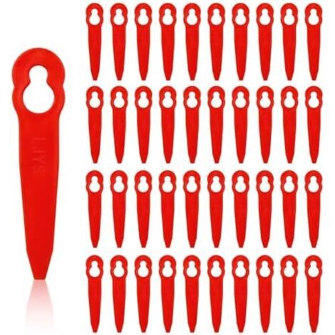 60 Lames pour Débroussailleuse, en Plastique , de Rechange Nylon Durables, Accessoire Lot Pièces - (1/5)