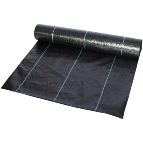 Tissu paysager pour gravier – 0,5 x 50 m Fournitures de blocage l' jardin Pour jardiniers, professionnels, parterres fleurs, ferme, pépinière, allée, gravier, chemins, allées - (1/5)
