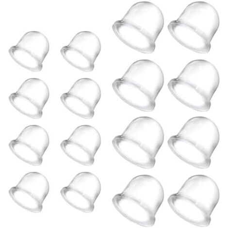 16 Pièces Poire D'AmorçAge Debroussailleuse Pompe Amorcage 19mm/22mm Tasse D'huile de Carburateur Ampoule Transparente pour Tondeuse à Gazon Coupe-haie Coupe-Bordures tronçonneuse - (1/5)