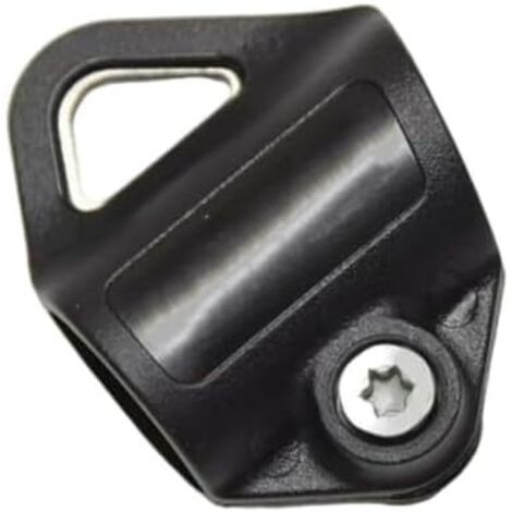 Boucle de harnais pour débroussailleuse modèles la série FS y compris FS91R FS90R FS130R FS131R - Construction en aluminium, système transport réduisant les vibrations, 1 boucle noire (1 1pc (1/5)