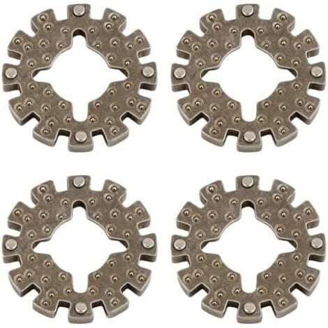 Lot de 4 adaptateurs universels pour scie oscillante, multicutter 25 mm lames oscillantes, adaptateur d'interface outil électrique - (1/5)