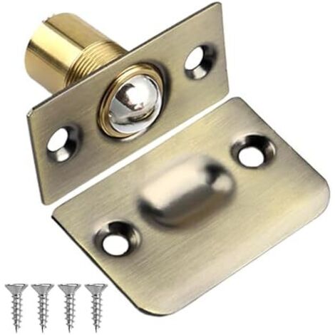 Quincaillerie de porte à loqueteau bille, loqueteaux bille pour portes intérieures Loquets intérieures,Loquet boule placard, loquet silencieux, - (1/5)