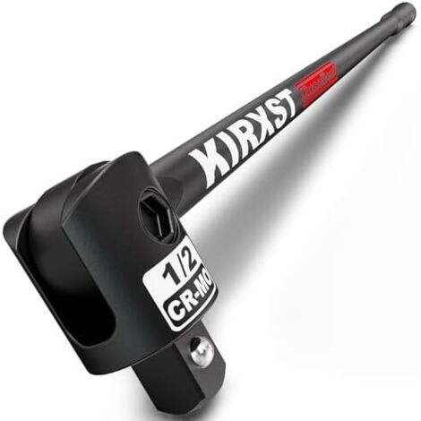 Poignée Articulée 1/2", Barre de Force 600 mm, Clé avec Tête Flexible, Manche pour Réparations Automobiles et Bricolage - 1/2" 600mm