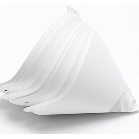 Lot de 10 filtres en papier pour imprimante 3D - Entonnoir jetable épais (1/5)