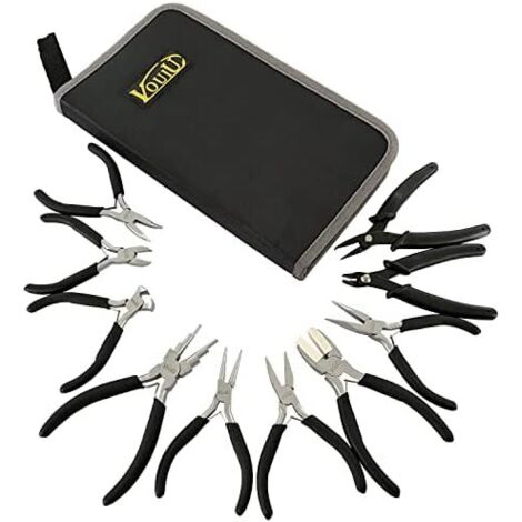 Ensemble de 10 pinces à bijoux Outils fabrication - (1/5)