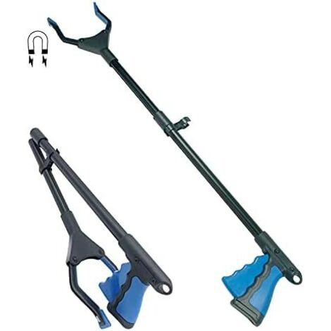 Pince de préhension pour personnes âgées - En aluminium Pliable Longueur : 81 cm (1/5)