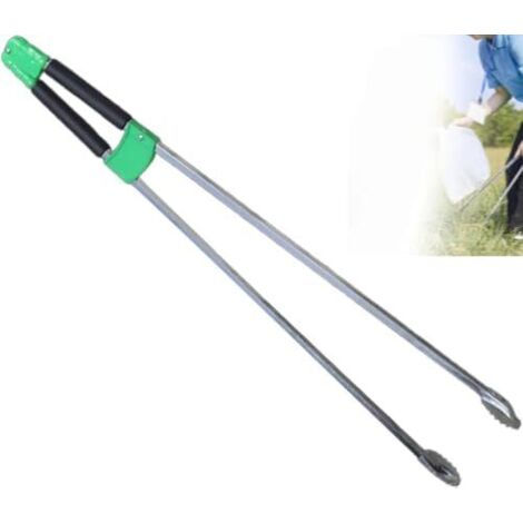 Ramasseur de Déchets Pince Préhension Ramassage Outil Ramasse Objet pour Ramasser sans Se Baisser Personne Âgée Enfant - 88 cm