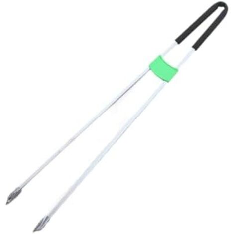 Pince Ramasse-déchets Outil de Préhension à Litière D'Assistance La Construction En Aluminium et Inox Résistant Rouille, Double Tube - (1/5)