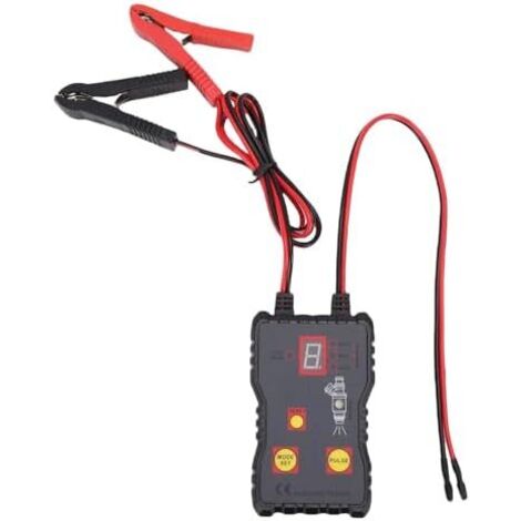 Kit de Nettoyage Testeur D'injecteur Carburant, Voiture 12 V 4 Modes D'impulsion avec Protection Contre Les Courts-Circuits et Affichage LED, pour - (1/5)