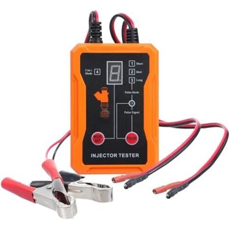 Outil de Nettoyant pour Testeur D'injecteur Carburant 8 Modes D'impulsion Protection Court-circuit 12V - (1/5)