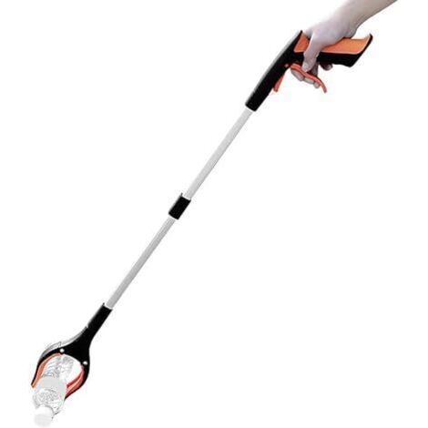 Pince de préhension pour personnes âgées et handicapées - Pliante 83,8 cm Orange 1 (1/5)
