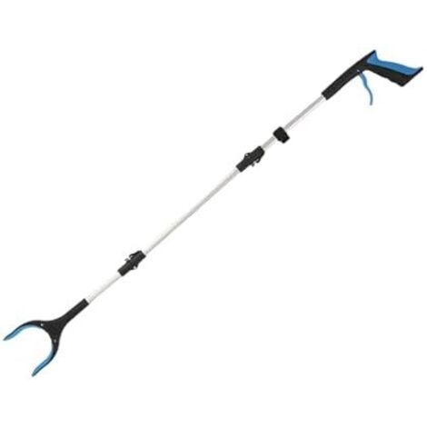Outil de préhension – Pince d'extension pliable pour jardin des personnes âgées, force robuste avec aide à la mobilité facile atteindre, outil ramassage attrape-serpents Bleu - (1/5)
