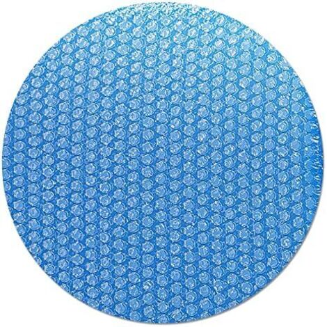 Bache Piscine Ronde, A Bulle Rectangulaire Solaire, Bâche pour Bassin Exterieur, Piscine, Chauffante Hors Sol De Jardin Spa Protection d Ete (φ152 cm) φ152 cm -