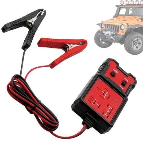 Testeur De Relais 12Volts, Voiture, Te-steur Rel-ais, Outil Test Rel-ais Automatique Portable Avec Batterie, Diagnostic Rela - (1/5)