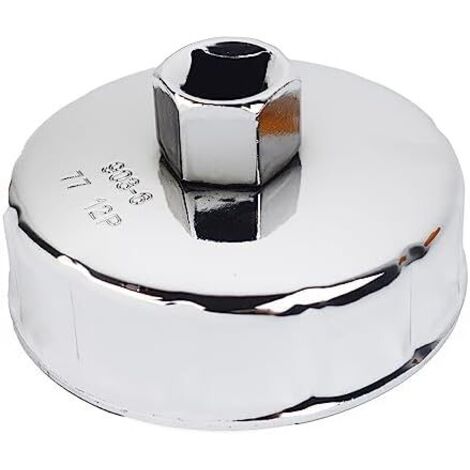 Clé à filtre huile 77 mm 12 cannelures, outil de retrait bouchon compatible avec Renault, Chery - (1/5)