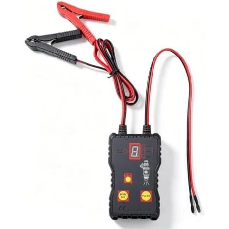 Kit D'outils de Nettoyage Testeur D'injecteur Carburant Universel 12 V avec Pinces Batterie 4 Modes D'impulsion Protection Contre Les Courts-Circuits - (1/5)