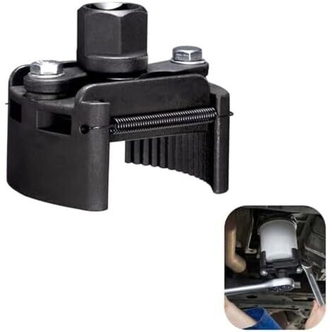 Clé filtre à Huile 60mm-80mm - Outil Universel de Démontage pour Filtres Voiture, Camion, Bateau Construction Robuste en Acier (1/5)