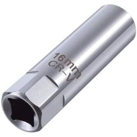 Clé Bougie 16mm, pour Bougies Auto, Bougie, Magnétique, Douilles de 3/8 Pouce, Clés Outil Démontage -