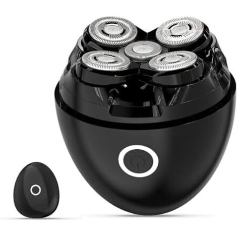 Rasoir Tete Chauve Homme, 5D Tête Magnétique Electriques Hommes Étanche IPX7 Wet & Dry tondeuse crane chauve 120 mins d'autonomie cheveux hommes Chargement USB-C (L) - L (1/5)