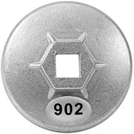 Capeur à Huile, 67 Mm 14 Filtre Huile Flûte en Aluminium Capuchage Trempt de Clés - (1/5)