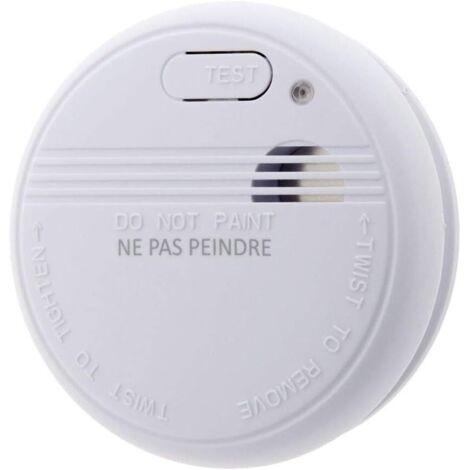 1 - Détecteur De Fumée - Alarme Incendie - Norme En 14604 Certifié Nf - Alertes Sonores Puissantes Installation Sans Fil Pour Maison Et Appartement Blanc (1/5)