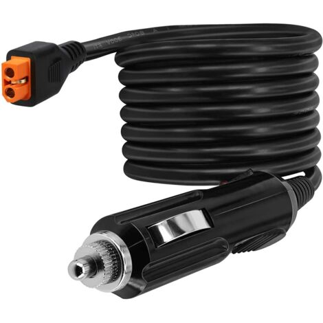 1 Câble Allume-Cigare Vers XT60I, 12V 24V, Cuivre 14AWG, Pour Centrale Électrique Portable,