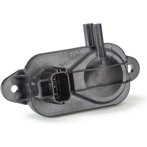 1 - Capteur Pression Gaz Échappement - 3 Pôles - Avec Monture - Pour Ford Focus Volvo Mazda Land Rover - Noir - Dimensions Originales (1/2)