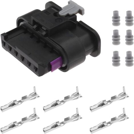 1 Connecteur Feu Arrière 6 Broches, Pièce 61132359993, Pour BMW Série 1 F20 F21, Série 2 F22 F23 F87 (1/5)