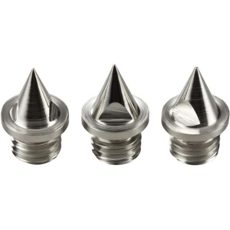 100 Pointes Athlétisme - Vis De Rechange - Filetage Universel 2mm À 18mm - Pour Sprint Cross Compétition Et Entraînement Sur Piste Ou Terrain Blanc (1/5)