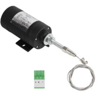 Soupape d'arrêt moteur, protection contre les surcharges et les courants de fonctionnement faibles, électrovanne de coupure de carburant pour moteur diesel, normalement fermée, 12 V
