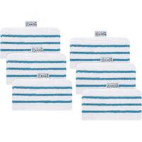 6Pack Microfibres lavables pour vadrouille à vapeur Black & Decker FSMP20, FSMH1321JMD, FSM1500, FSM1600, FSM1610, FSM1620, FSM1621, FSM1630, FSMH162