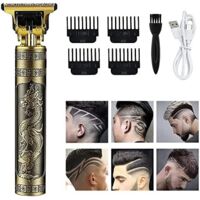 Tondeuse Cheveux Hommes,Tondeuse Barbe Professionnel Finition,Rasoir Electriques Hommes,Sans Fil Brostyle Precision Rechargeable,Cadeau Homme -